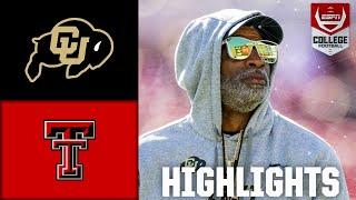 Colorado Buffaloes vs. Texas Tech Red Raiders | Full Game Highlights | ESPN College Football