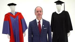 Academic Regalia with Dr. Craig Monk