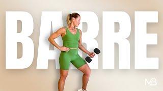 40 MIN Barre Sculpt & Tone | NO JUMPING