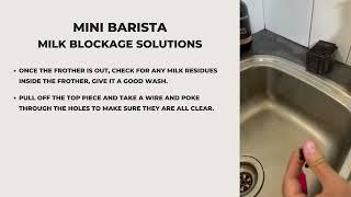 Mini Bar - Milk Blockage Solutions