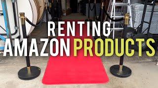 Can You Rent Out Amazon Items? [I Have A Party Rental Business]