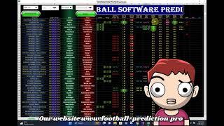 How to use Football Software Predictions - Auto-Calculator for Daily Stats