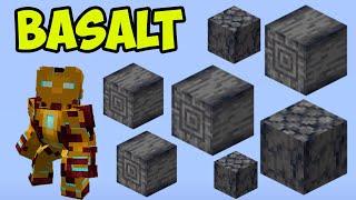 MINECRAFT How to Get an BASALT (3 WAYS) (2024) | MINECRAFT How to MAKE an BASALT