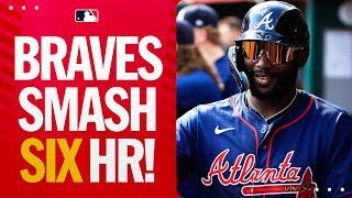 Braves swat SIX HOMERS vs. the Reds! (2 homers for both Matt Olson AND Michael Harris II)