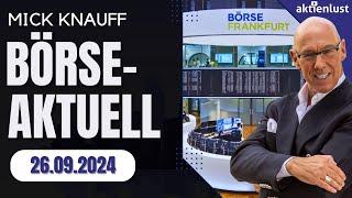 Börse Aktuell: DAX erneut mit neuem Rekordhoch!