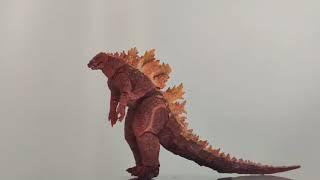 歐美系列 Neca 公仔 2011 哥斯拉 怪獸之王 核爆燃燒 紅蓮哥斯拉 模型盒裝