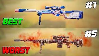 TOP 5 BEST SNIPERS for Aggressive Sniping in CODM SEASON 10 (NEW UPDATE)