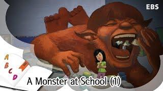 Mom reads the fairy tale book - A MONSTER AT SCHOOL (1)