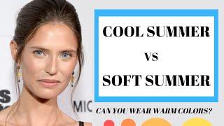 COOL SUMMER VS SOFT SUMMER COLOR PALETTE: CAN YOU WEAR WARM COLORS?