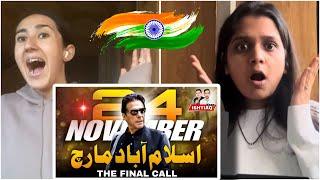 Indian Reaction on THE FINAL CALL  DO or DIE  | IMRAN KHAN | ISHTIAQ KHAN IK | #pti #imrankhan