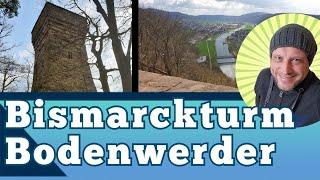 Bismarckturm Bodenwerder - Wandern im Weserbergland - Wanderung Eckberg Weserberglandweg Weser