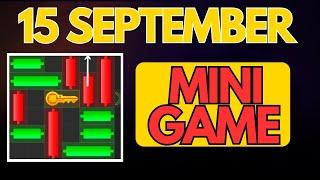 15 SEPTEMBER Hamster Kombat MINI GAME Solved