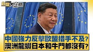 中國強力反擊歐盟措手不及？澳洲龍蝦日本和牛門都沒有？ 【新聞大白話】 20241011-12｜賴岳謙 李永萍 呂禮詩