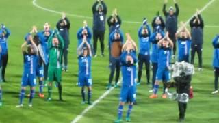 The famous Icelandic HUH! Iceland-Turkey 2:0, World Cup 2018 qualifier