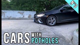 Cars Hitting MASSIVE Potholes (#3)