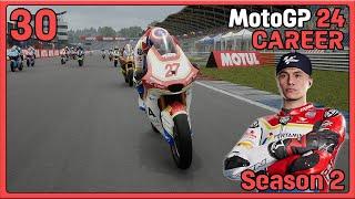 MotoGP 24 Career Mode Part 30: A RACE WITH LOTS OF INCIDENTS! | Dutch GP (Season 2)