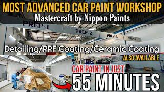 Most Advanced Car Paint Workshop in Delhi NCR, MASTERCRAFT BY NIPPON PAINT