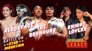 Pro Wrestling Legacy: Triple Threat Ladder Match - Knight Lovers vs Aerospace vs The Bronouns