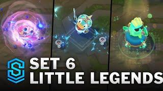 Set 6 Gizmos and Gadgets Little Legends | Duckbill, Gloop, Piximander, Dr Shisa & Arcane Sprite