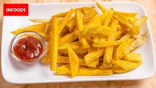 Sweet Potato Fries Recipe | How to Make Sweet Potato Fries | Infoods