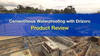 Building with Bowens | Cementitious Water Proofing with Drizoro