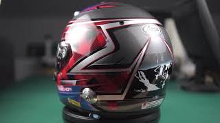 Zacharie Robichon 2020 - Arai GP7 RC - Custom paint by Smart Race Paint