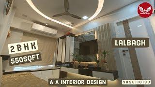 2BHK Interior Design l 550 Sqft | Lalbaug | Mumbai l A A Interior Design