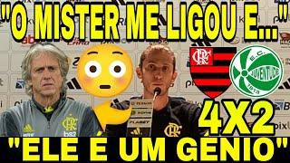 FLAMENGO 4X2 JUVENTUDE! Filipe Luis fica bravo sobre Pergunta! "Ele é o melhor que eu já vim".