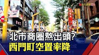 人潮回流!西門町店面空置率疫後首降 準備迎接以往熱鬧繁華?｜非凡財經新聞｜20221004