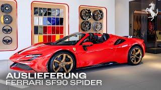 So läuft eine Ferrari Auslieferung ab! - Ferrari SF90 Spider delivery | Ferrari Ulrich