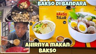 LANGSUNG MAKAN BAKSO DI BANDARA SOEKARNO HATTA‼️Beli Kartu sim baru | bajidot tki Jepang