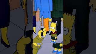 Bart can’t enjoy the knife  #simpsons #shorts