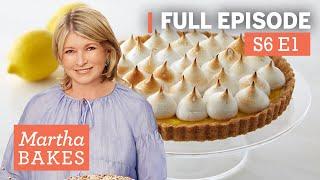 Martha Stewart's Lemon Meringue Tart Recipe + Fruit Curd Desserts | Martha Bakes S6E1 "Fruit Curds"