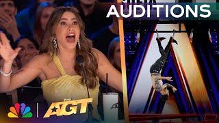 The Judges FREAK OUT Over Super Silva Jr.'s High Intensity Audition! | Auditions | AGT 2024