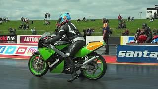 2 Stroke drag racing Kawasaki KR1S || Motorcycle Drag Racing