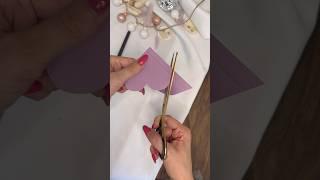 DIY Lesezeichen aus Papier - Super Einfach Selber Machen 