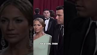 J Lo & Ben Affleck - Then & Now #blux