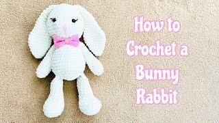 How to Crochet a Bunny Rabbit/ Amigurumi plush Bunny/ Amigurumi Bunny rabbit/ Bunny Crochet