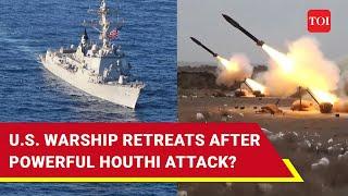 Houthis 'Shoot' U.S. F-18 Jet, 'Force Warship USS Truman To Back-pedal' In Red Sea | Watch