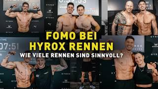 FOMO bei HYROX RENNEN - Wie viele Rennen sind sinnvoll? Meine Erfahrungen #HYROX #fomo