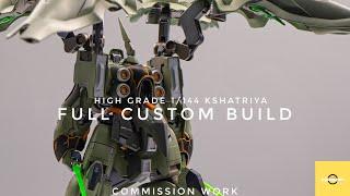 Custom Build Gunpla- I Remake HG Kshatriya ! MORE BULKY!