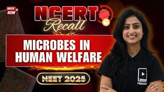 Microbes in Human Welfare | NCERT Recall | NEET Biology | NEET 2025