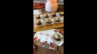 Easy Thanksgiving Appetizer: Stuffed Mushrooms Recipe #SHORTS