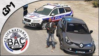GTA 5 - LSPDFR - POLICE NATIONALE - Unité B.A.C - TRAFIC DE DROGUE ET GO FAST