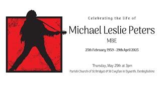Funeral of Michael Leslie Peters MBE