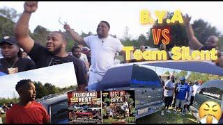 Team Silent (Dante) Vs B.Y.A (Plucker) | Feliciana Fest Carshow | Trunk Wars | El Audio | G - Body