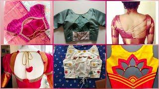 Latest Blouse Back Neck Designs /Blouse Neck Designs 2022