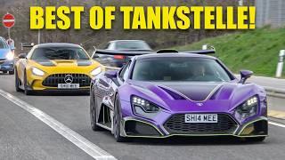 BEST OF Cars Leaving Nürburgring Tankstelle 2024 - Burnouts, Drifts, Funny Moments, Fails!