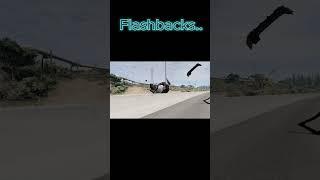 Audi RS6 300KM/H CRASH BEAMNG #shorts