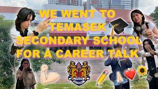 We Visited Temasek Secondary School for a Career Talk!